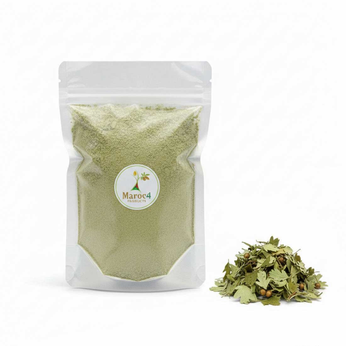 عشبة الزعرور مطحونة